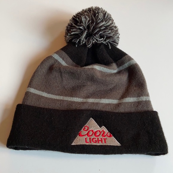 Coors Other - Coors Light Winter Pom Hat